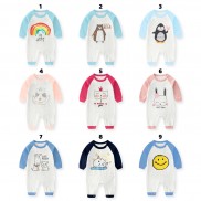 [FREESHIP đơn từ 0đ] Bộ body dài tay in họa tiết hình thú đáng yêu BL20011 - MAGICKIDS